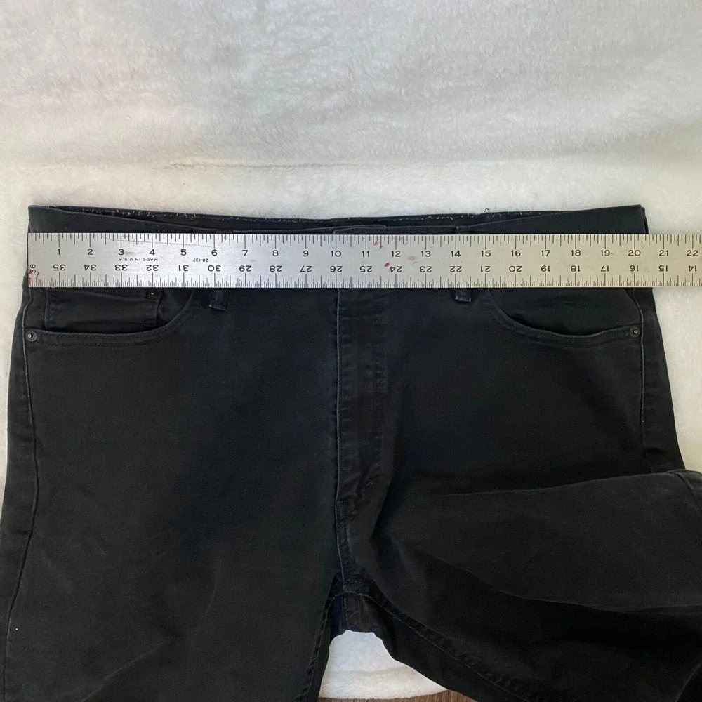Levis 541 Mens 40 x 32 Black denim Jeans‎ Straight leg
